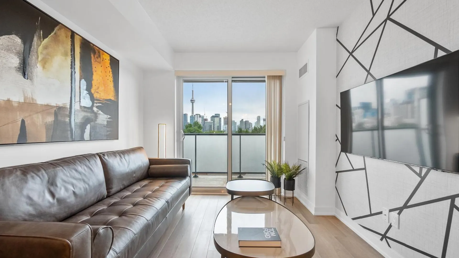 Lejlighed Sleek 1Br & Office Condo - Cn Tower, Skyline View Toronto