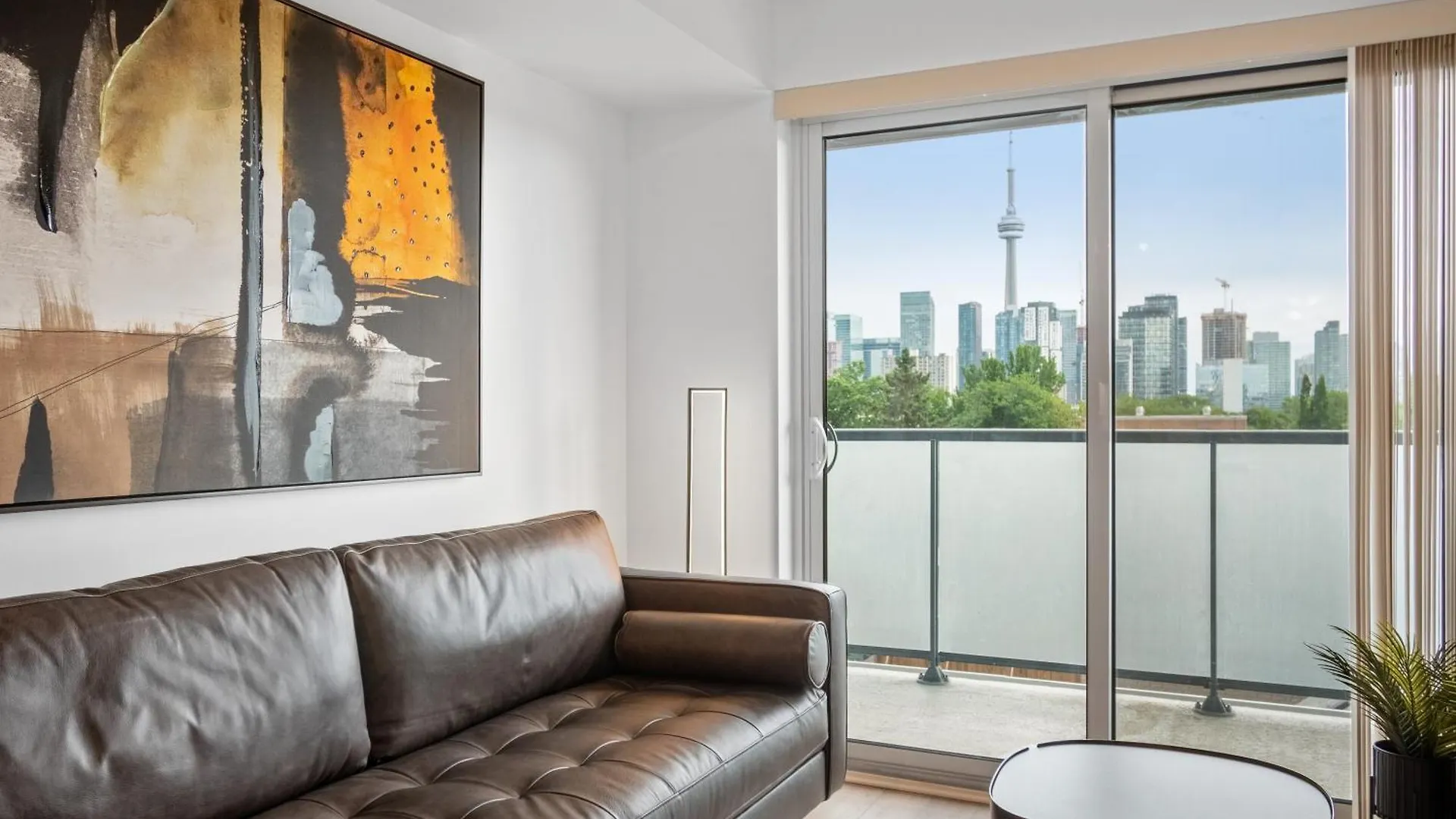 Sleek 1Br & Office Condo - Cn Tower, Skyline View Toronto Lejlighed