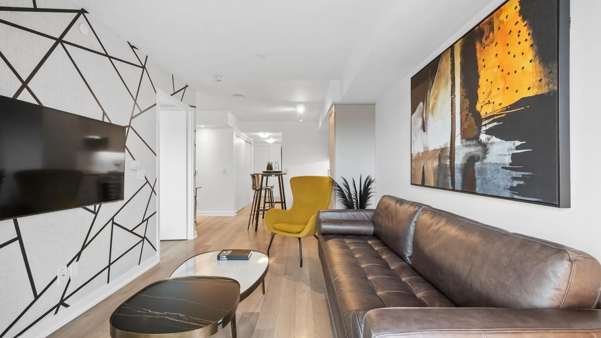 Lejlighed Sleek 1Br & Office Condo - Cn Tower, Skyline View Toronto